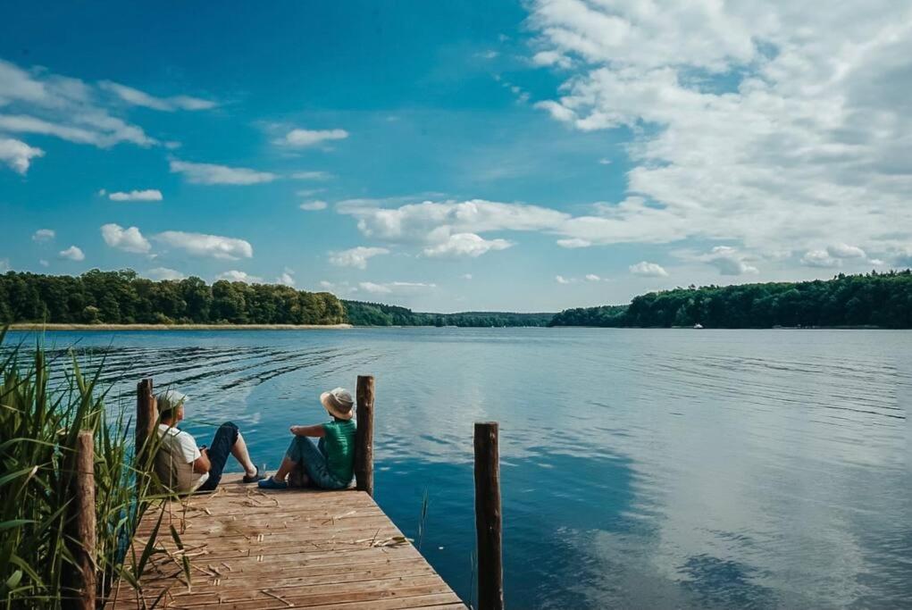 Holzhaus Direkt Am See Priepert 外观 照片