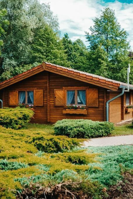 Holzhaus Direkt Am See Priepert 外观 照片