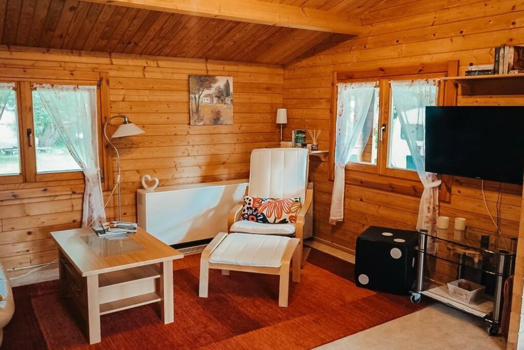 Holzhaus Direkt Am See Priepert 外观 照片