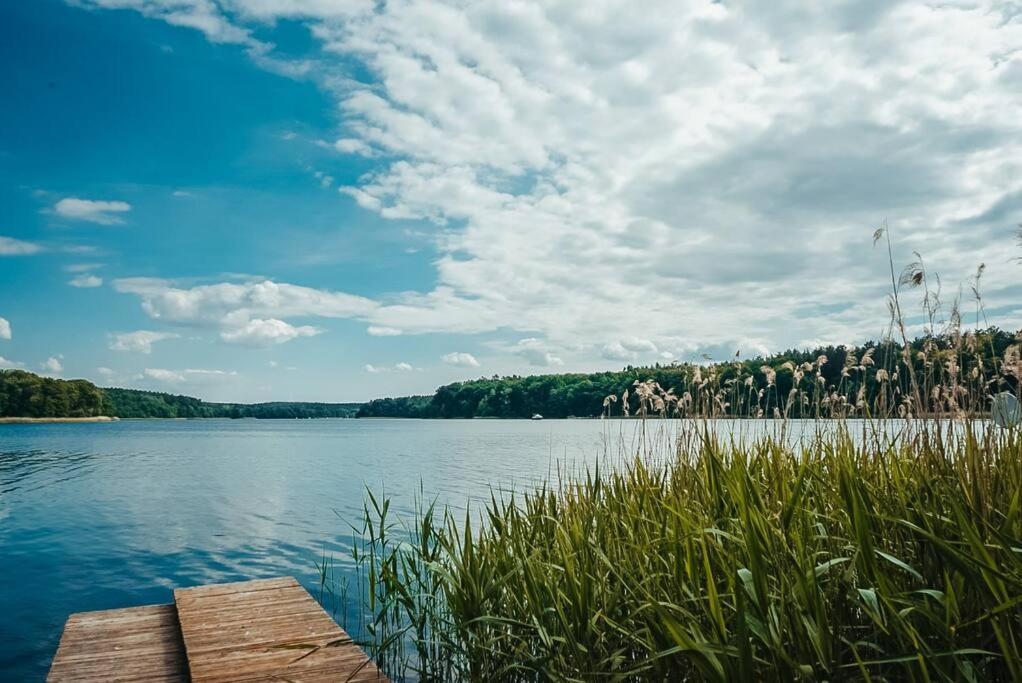Holzhaus Direkt Am See Priepert 外观 照片